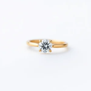 Stellar Solitaire Ring